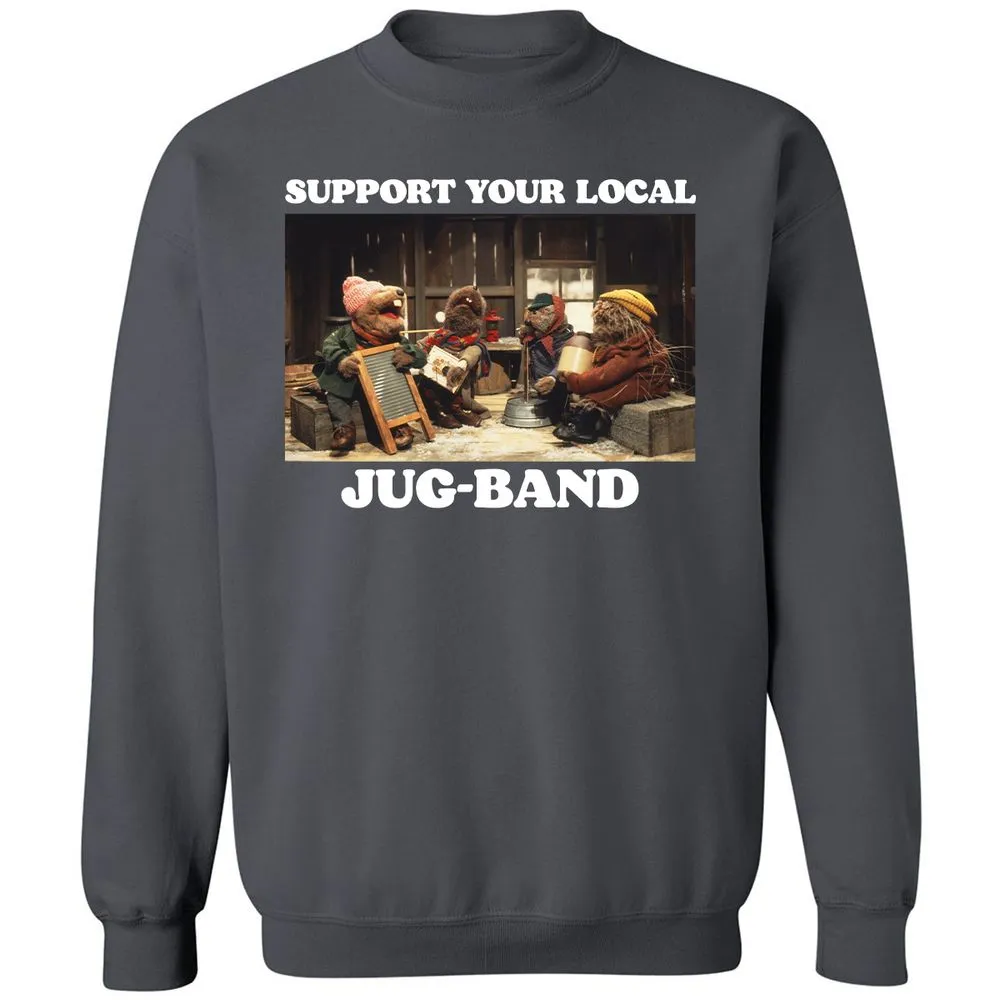 Support Your local - Charcoal - 7