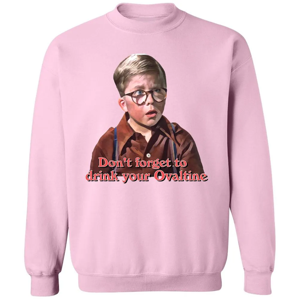 Classic Unisex Sweatshirt - X5DWZTYN - Light Pink - 3