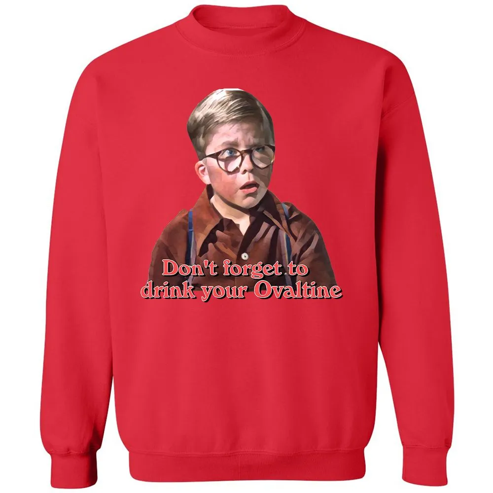 Classic Unisex Sweatshirt - X5DWZTYN - Red - 5