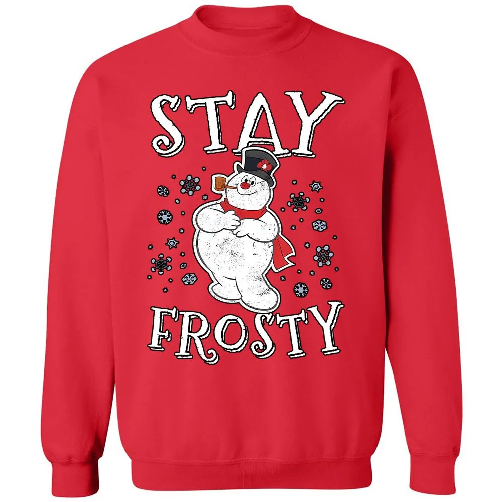 Classic Unisex Sweatshirt - PZ5HSQEW - Red - 5