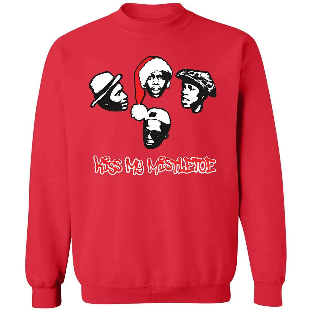 Kiss My Mistletoe Xmas Rap - Red - 5