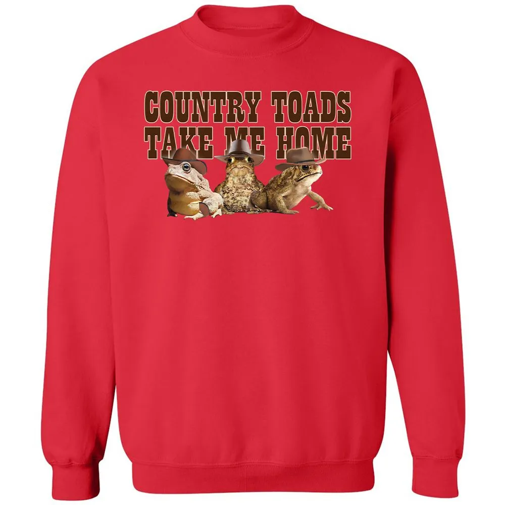 Country Toads Take Me Home - Red - 5