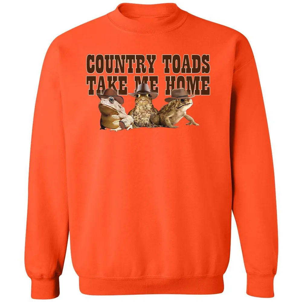 Country Toads Take Me Home - Orange - 10