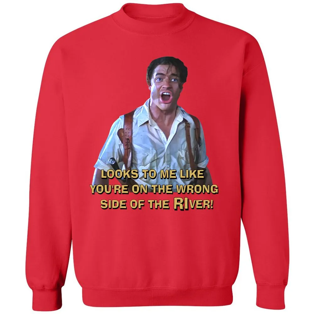 Classic Unisex Sweatshirt - Y9H5DXX2 - Red - 5