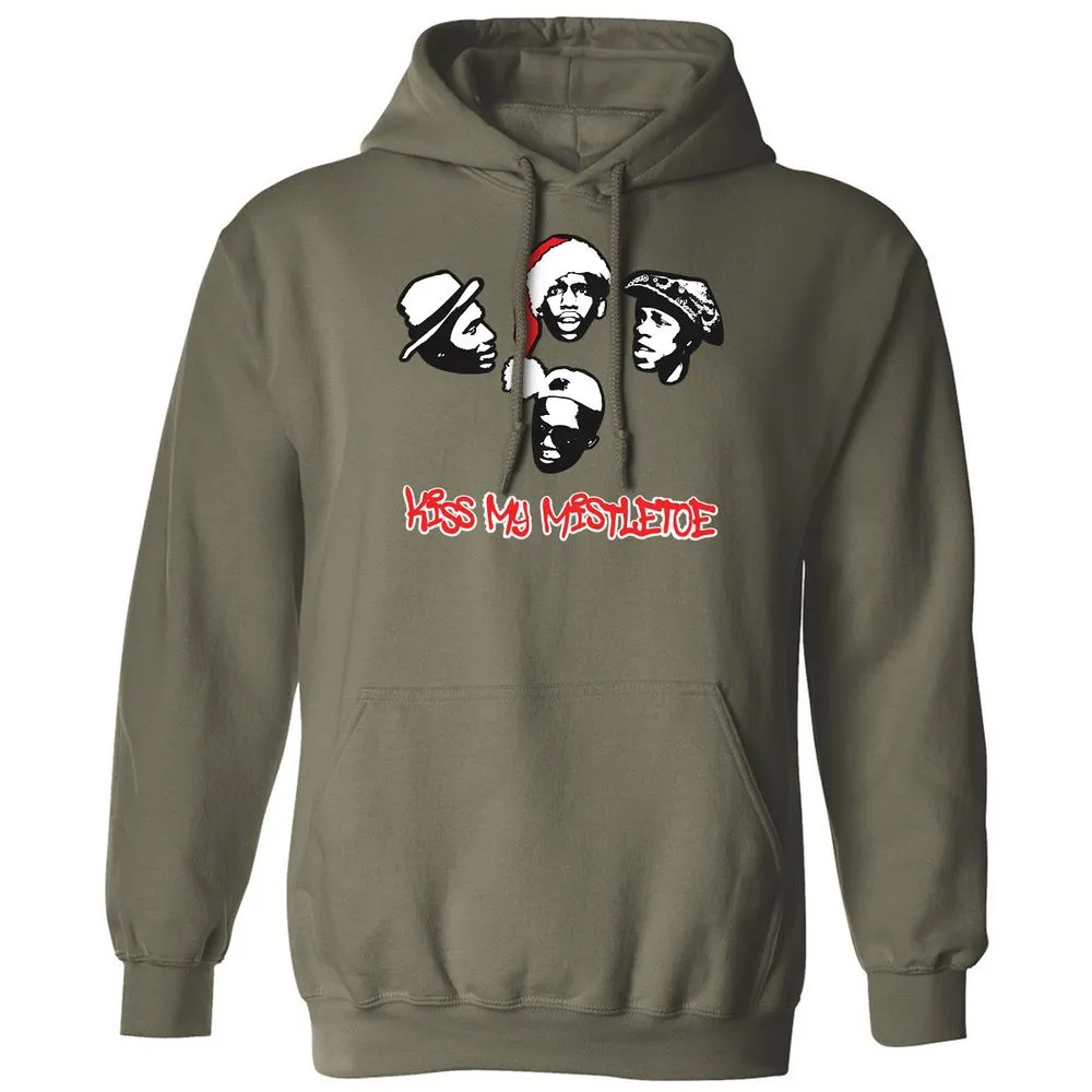 Kiss My Mistletoe Xmas Rap - Military Green - 4