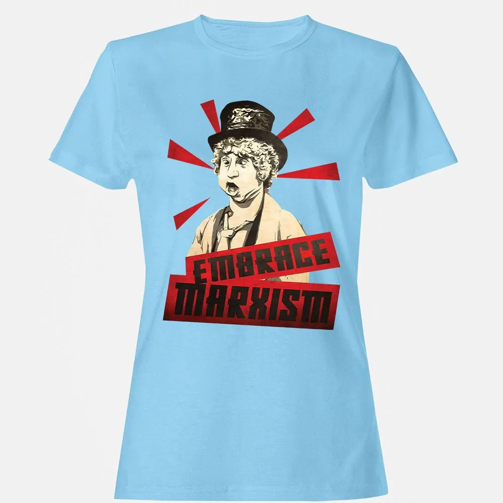 Women's T-Shirt - QX7N1BZH - Light Blue - 8