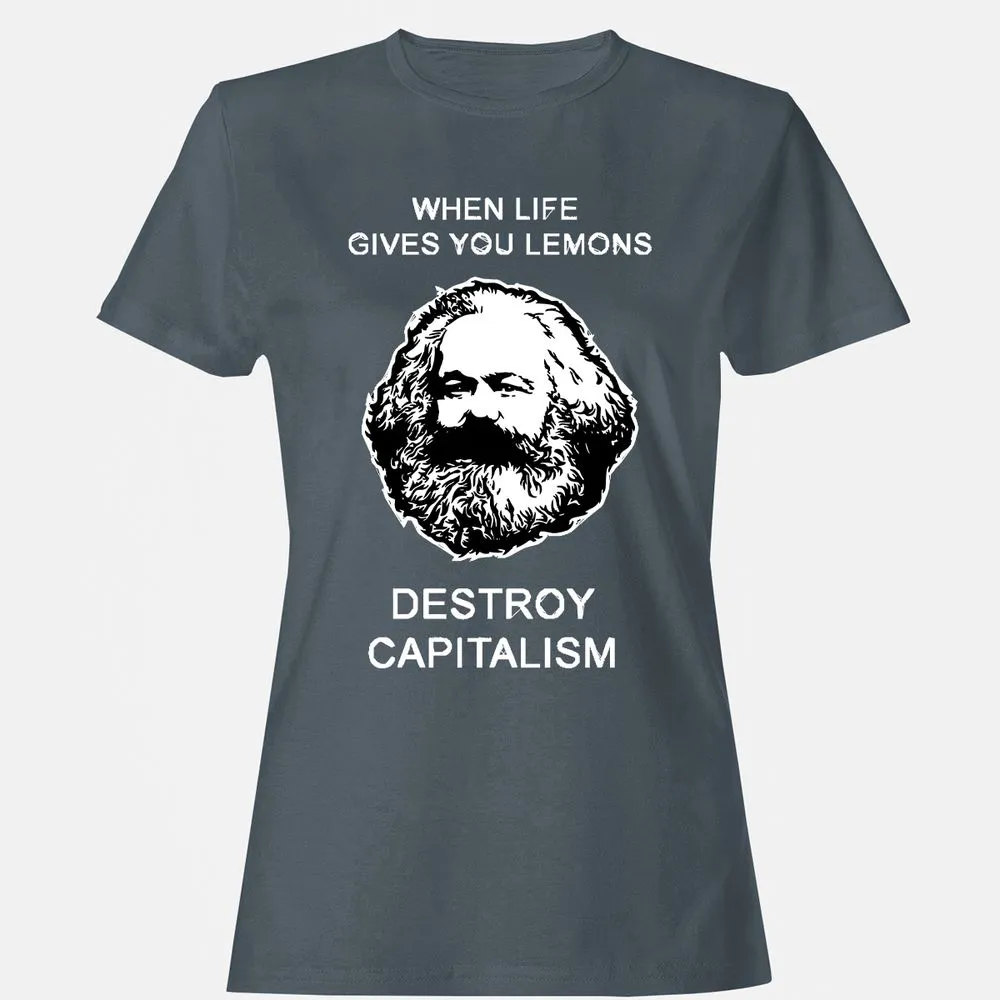 Women's T-Shirt - V77J7KU5 - Charcoal - 3