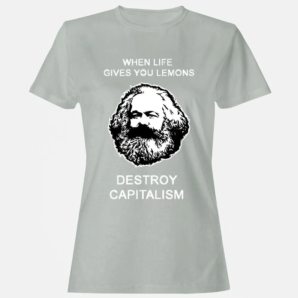 Women's T-Shirt - V77J7KU5 - Ash - 2