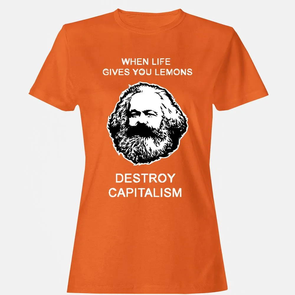 Women's T-Shirt - V77J7KU5 - Orange - 11