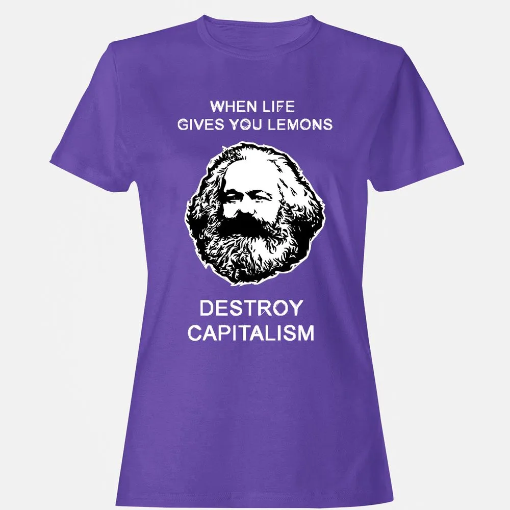 Women's T-Shirt - V77J7KU5 - Purple - 12