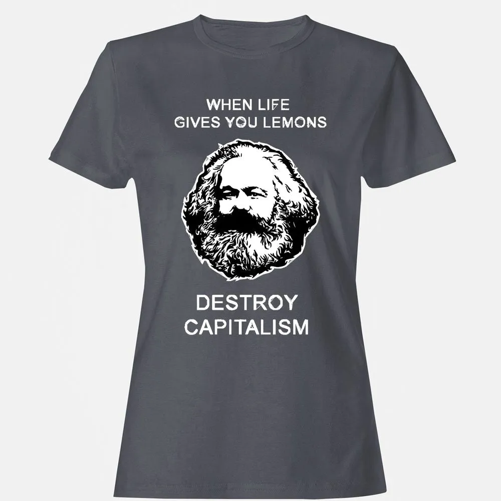 Women's T-Shirt - V77J7KU5 - Dark Heather - 5