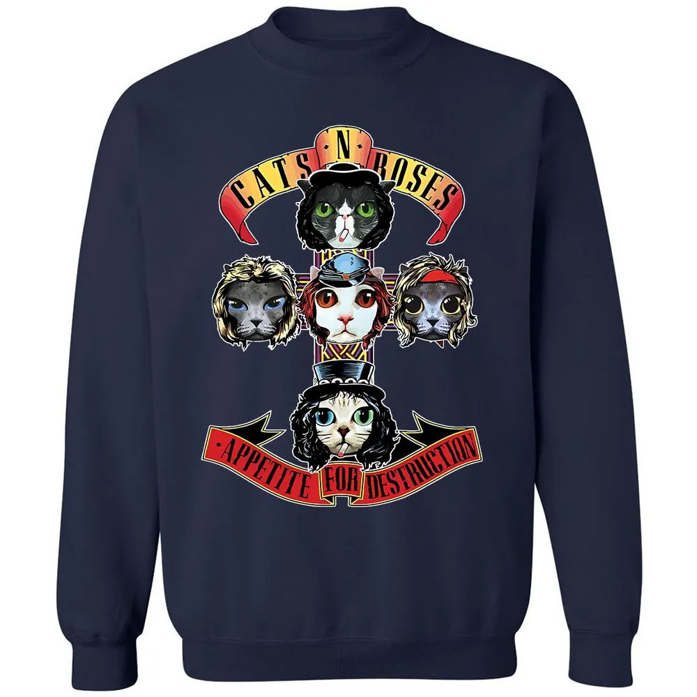 Guns N Roses - Navy - 2