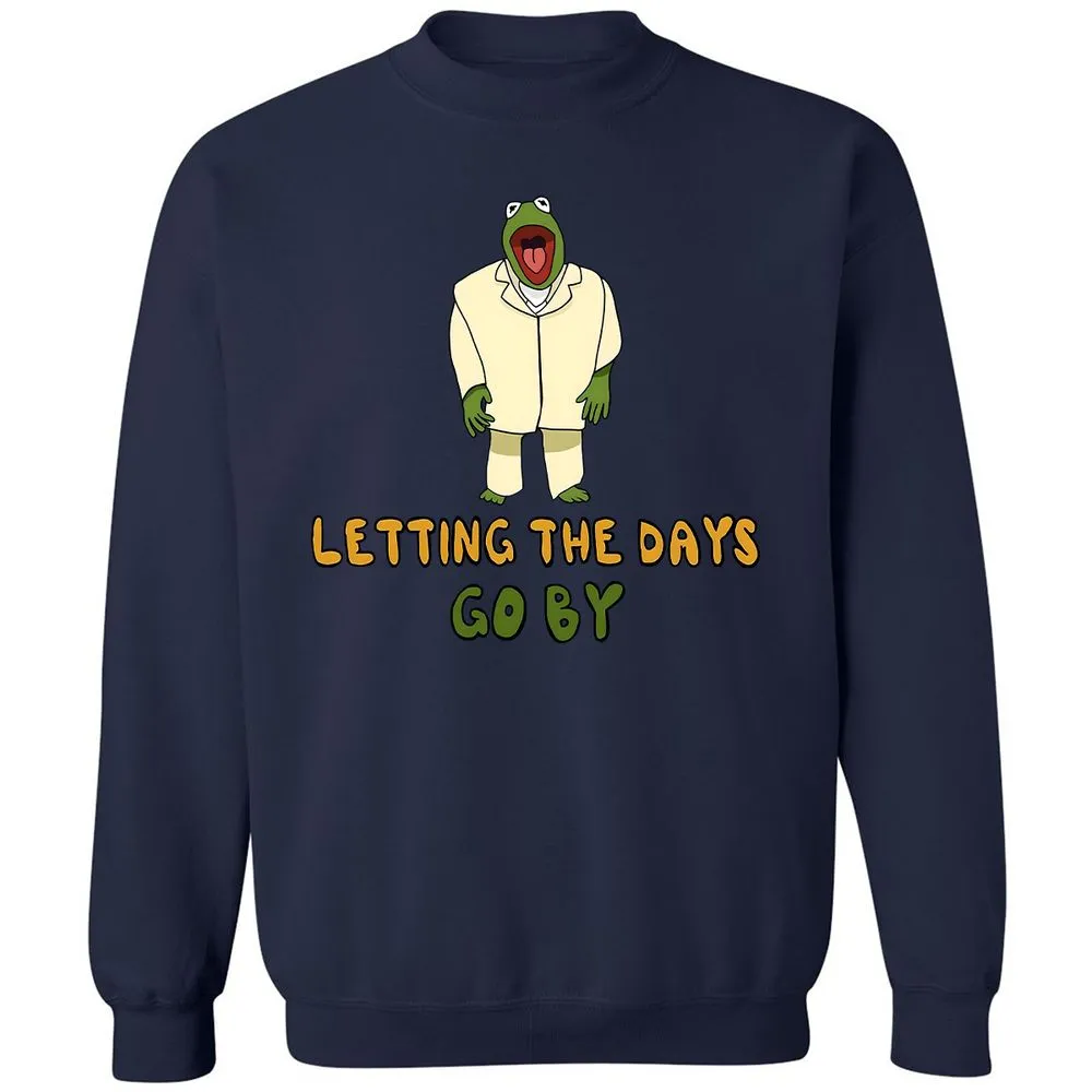 Letting the days go by - Navy - 2