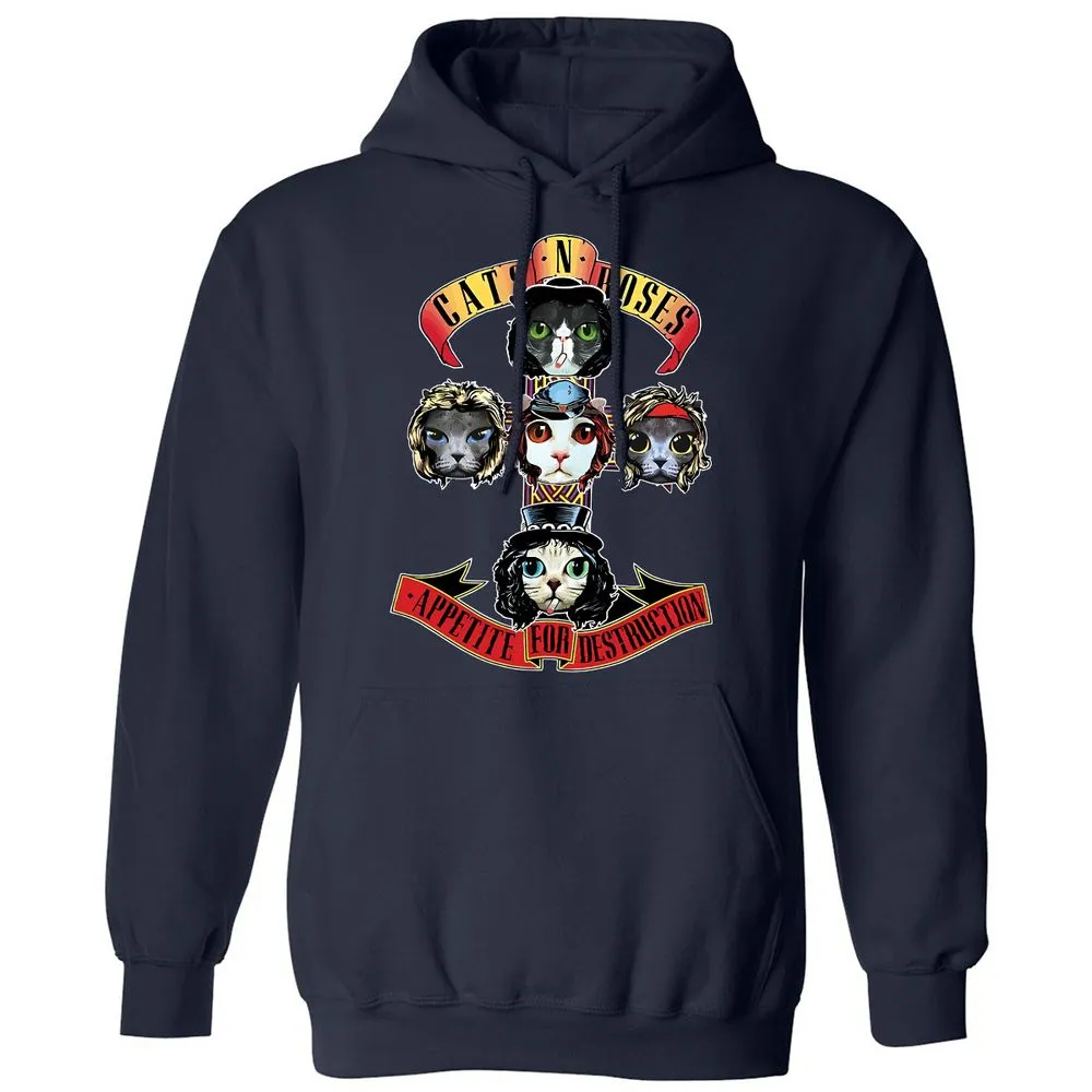 Guns N Roses - Navy - 2