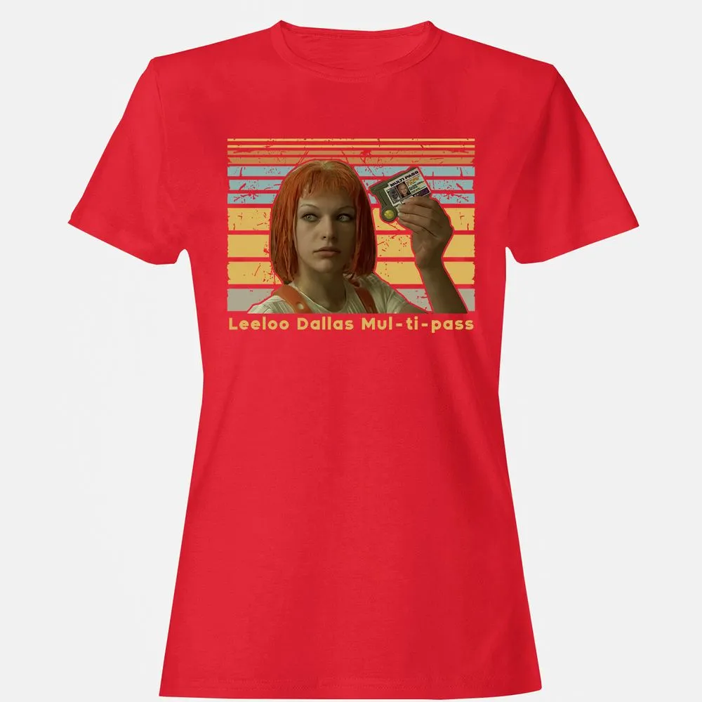 Women's T-Shirt - SMAH1Q9L - Red - 13