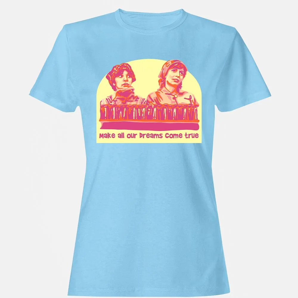 Women's T-Shirt - 3QPKRMBQ - Light Blue - 8