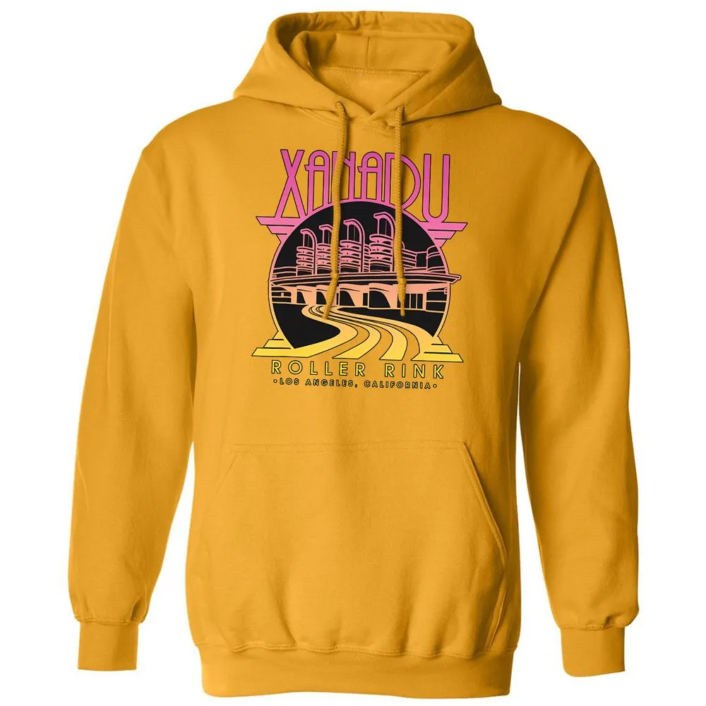 Olivia Newton-John Xanadu Roller Rink Pink Yellow Fade - Gold - 12