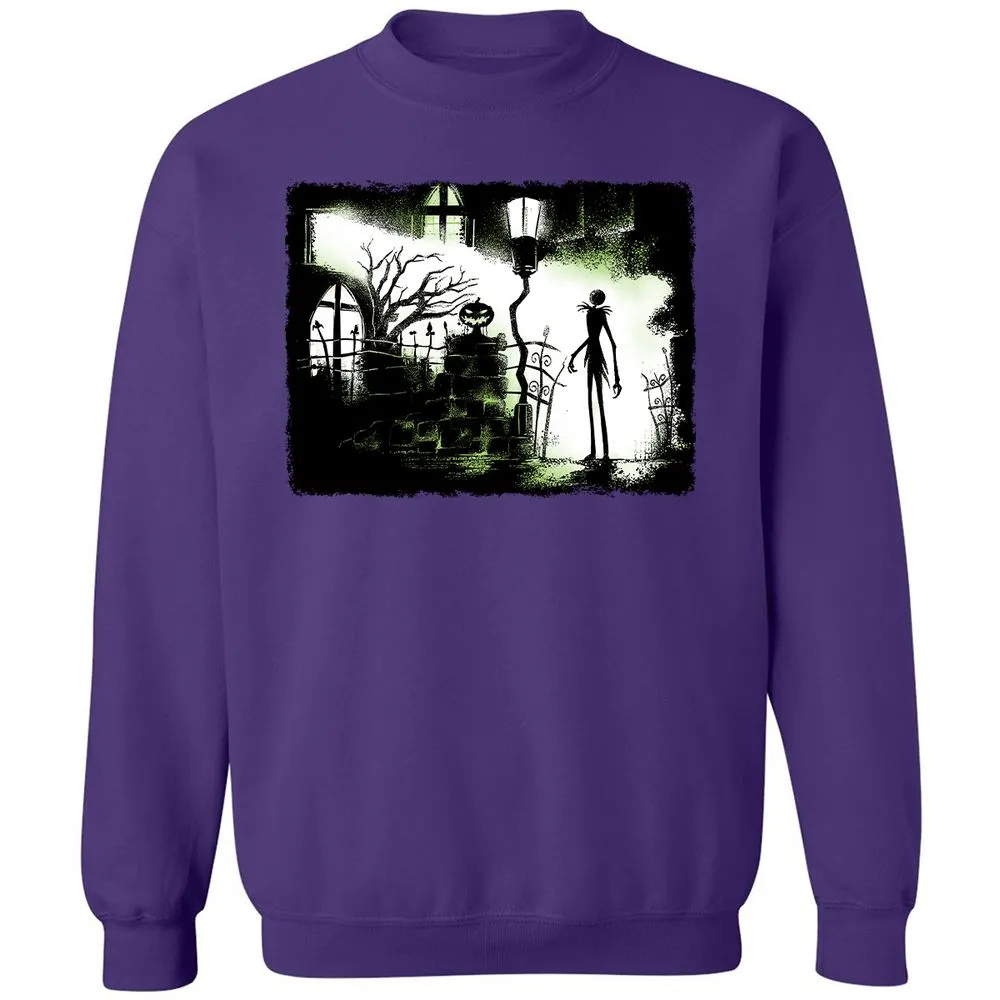 Classic Unisex Sweatshirt - Black - Purple - 6