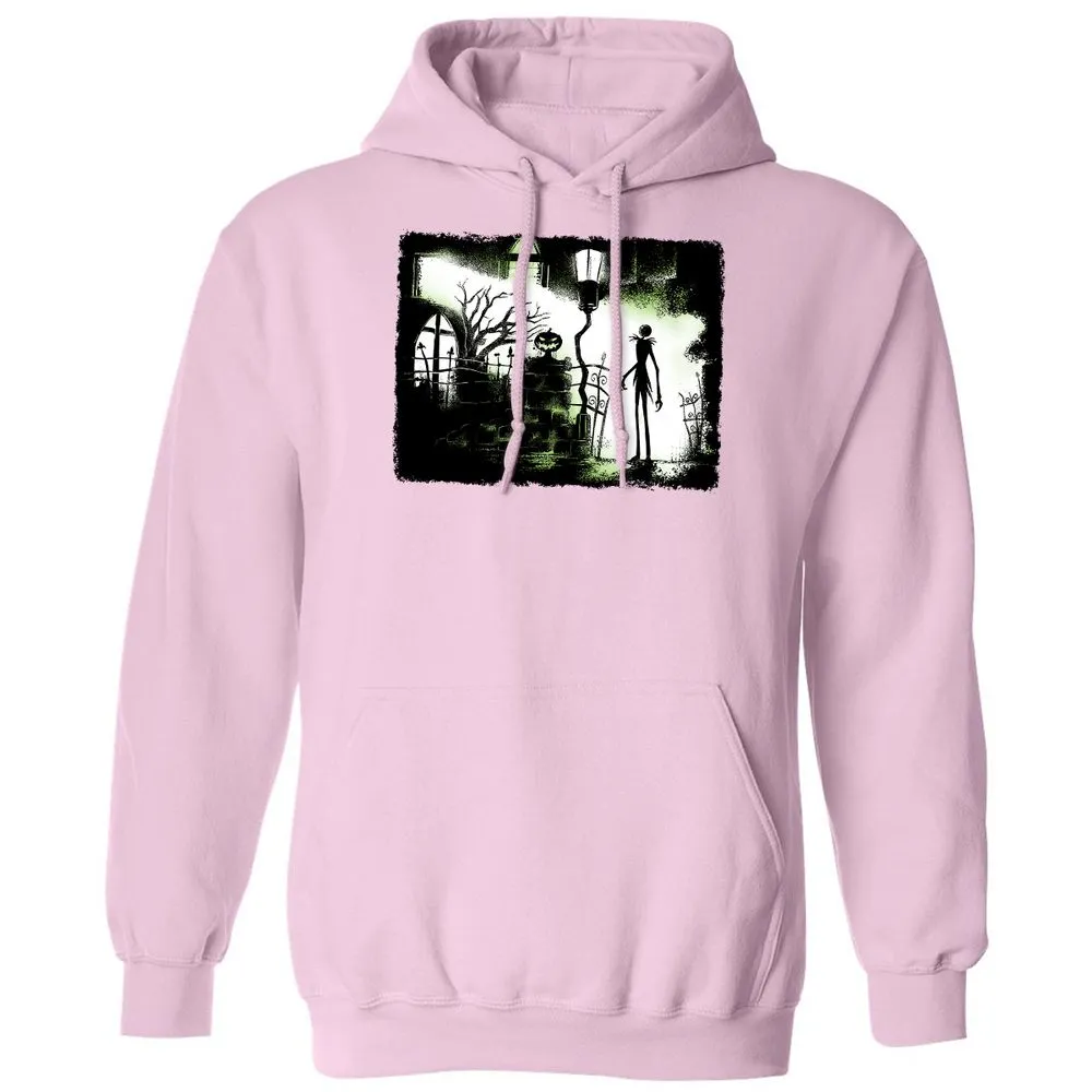 Classic Unisex Hoodie - Black - Light Pink - 3