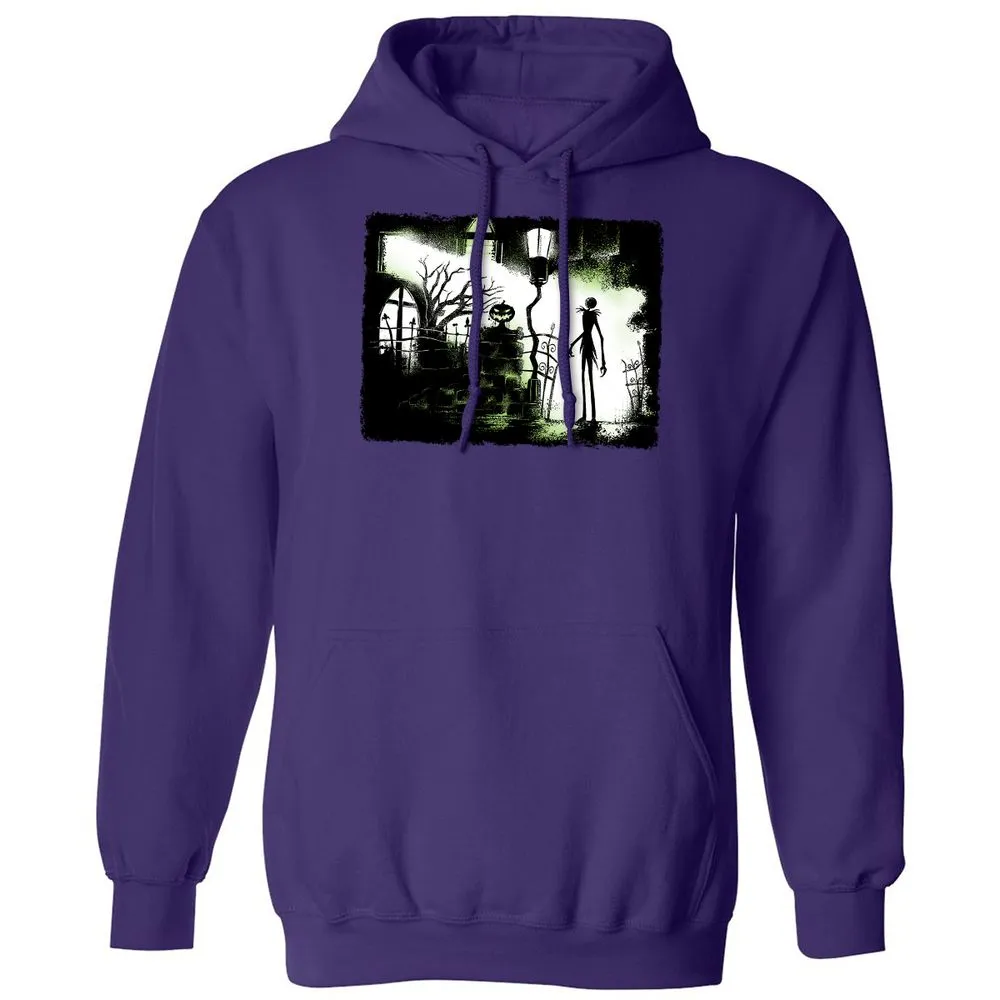 Classic Unisex Hoodie - Black - Purple - 6