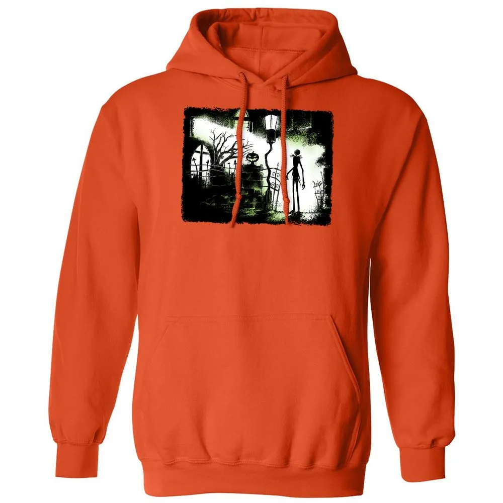 Classic Unisex Hoodie - Black - Orange - 10