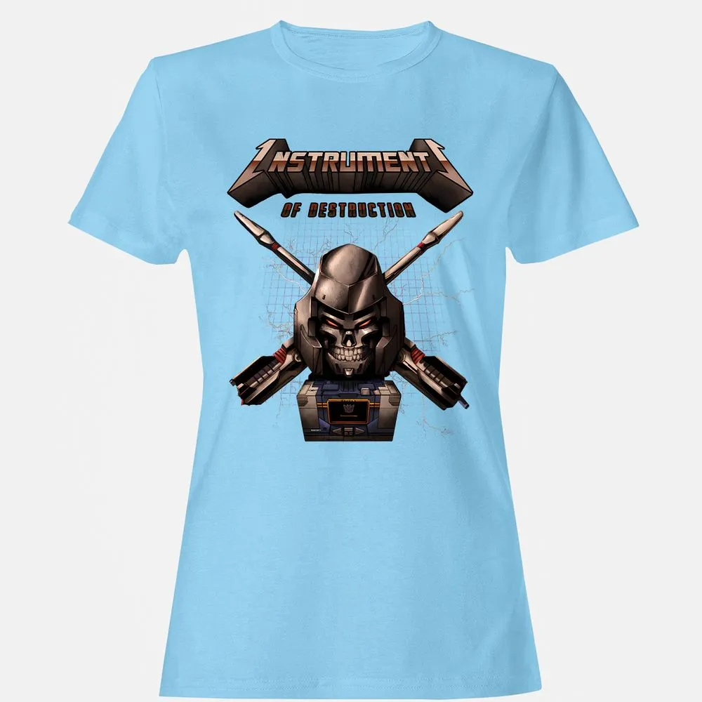Women's T-Shirt - S3Y2QG4C - Light Blue - 8
