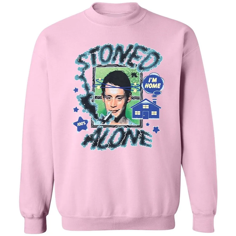Stoned home alone - Light Pink - 3