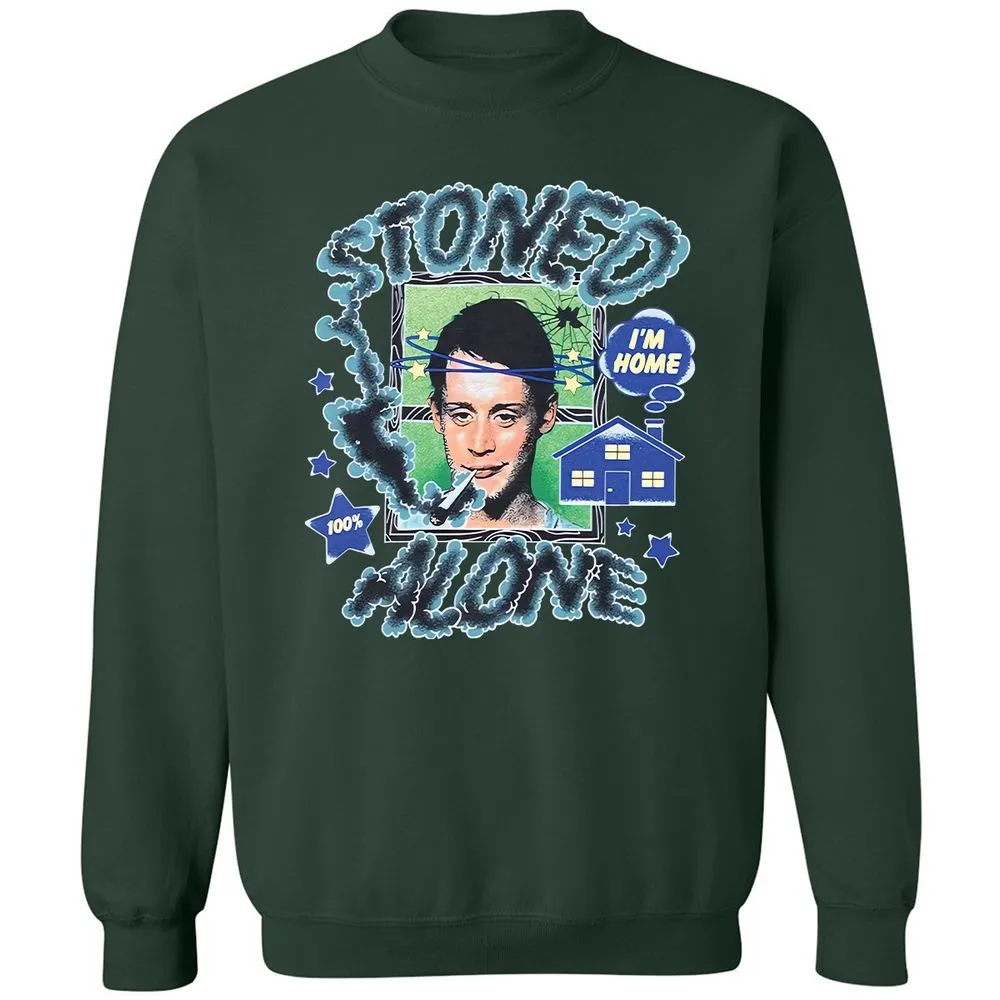 Stoned home alone - Forest Green - 4
