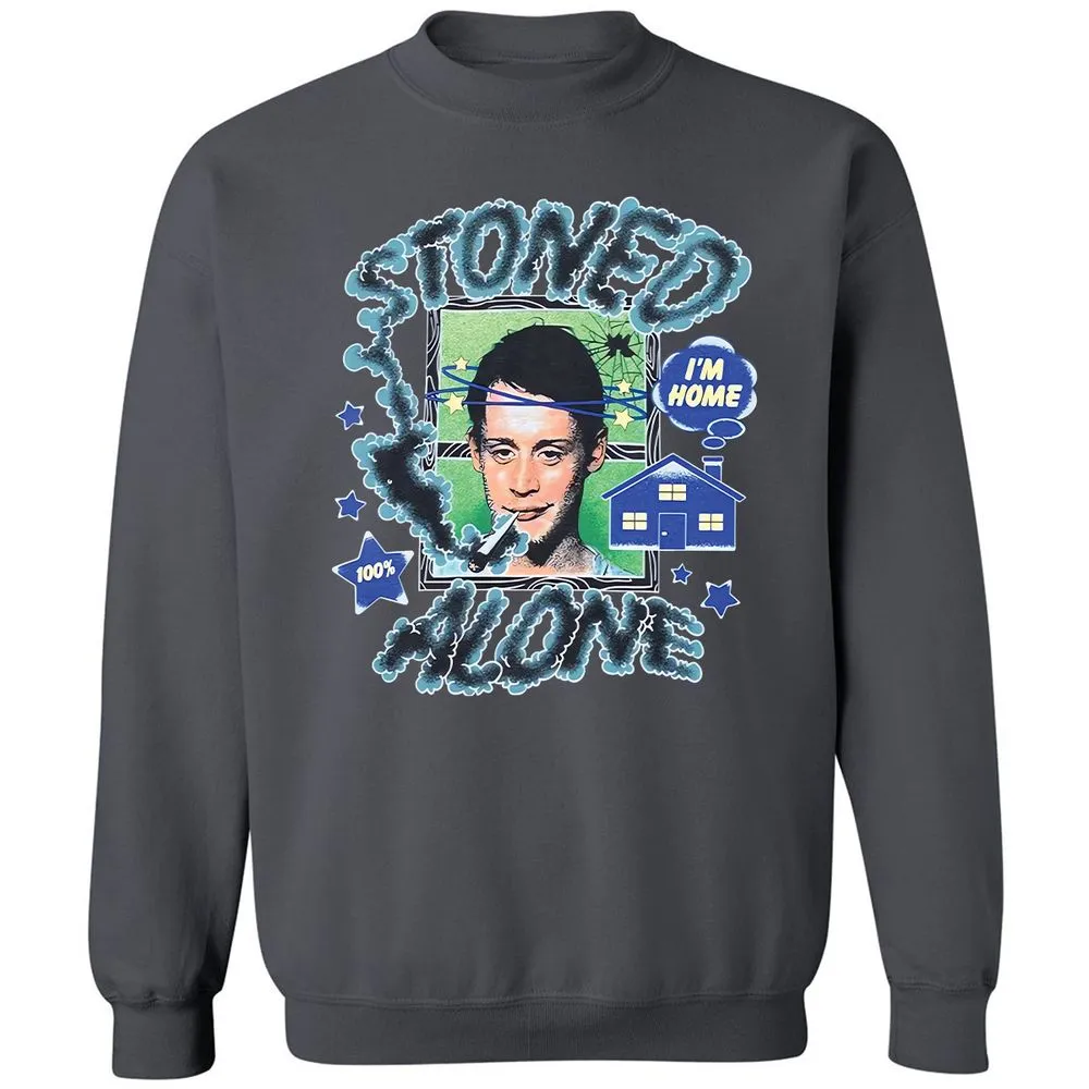 Stoned home alone - Charcoal - 7