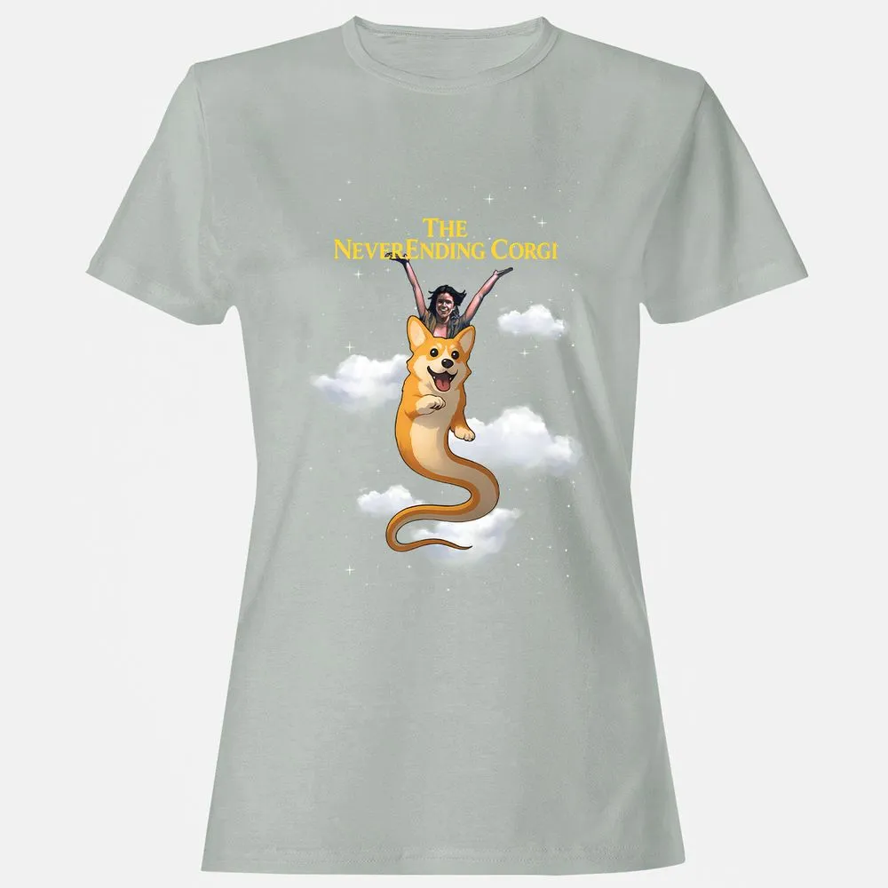 Women's T-Shirt - 4YWFNTVY - Ash - 2