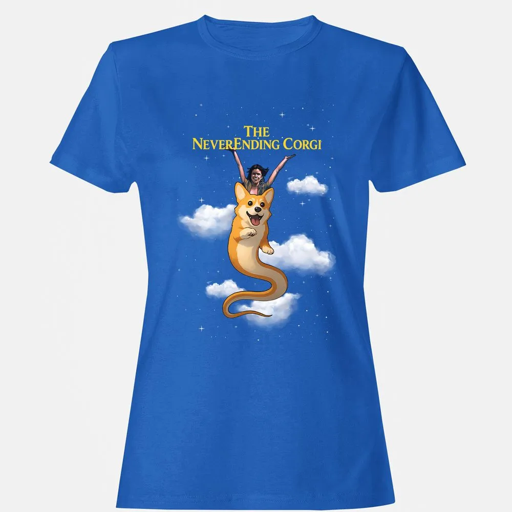 Women's T-Shirt - 4YWFNTVY - Royal - 14
