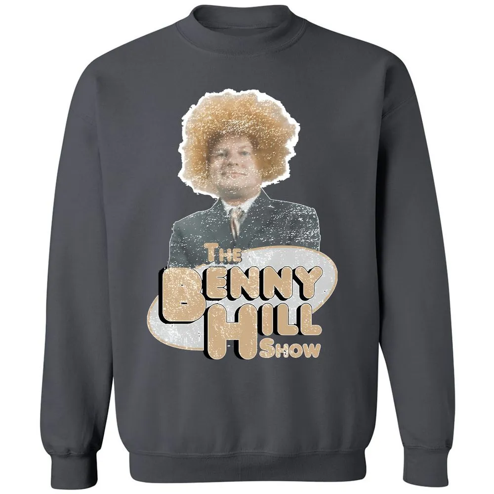 Classic Unisex Sweatshirt - S4HX61SV - Charcoal - 7