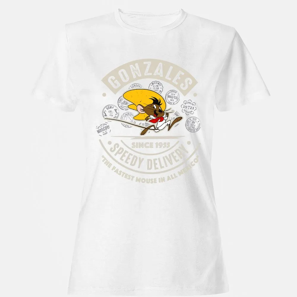 Women's T-Shirt - SBYV7E6M - White - 16