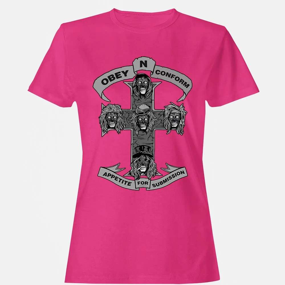 Women's T-Shirt - V1JKA5VG - Heliconia - 6