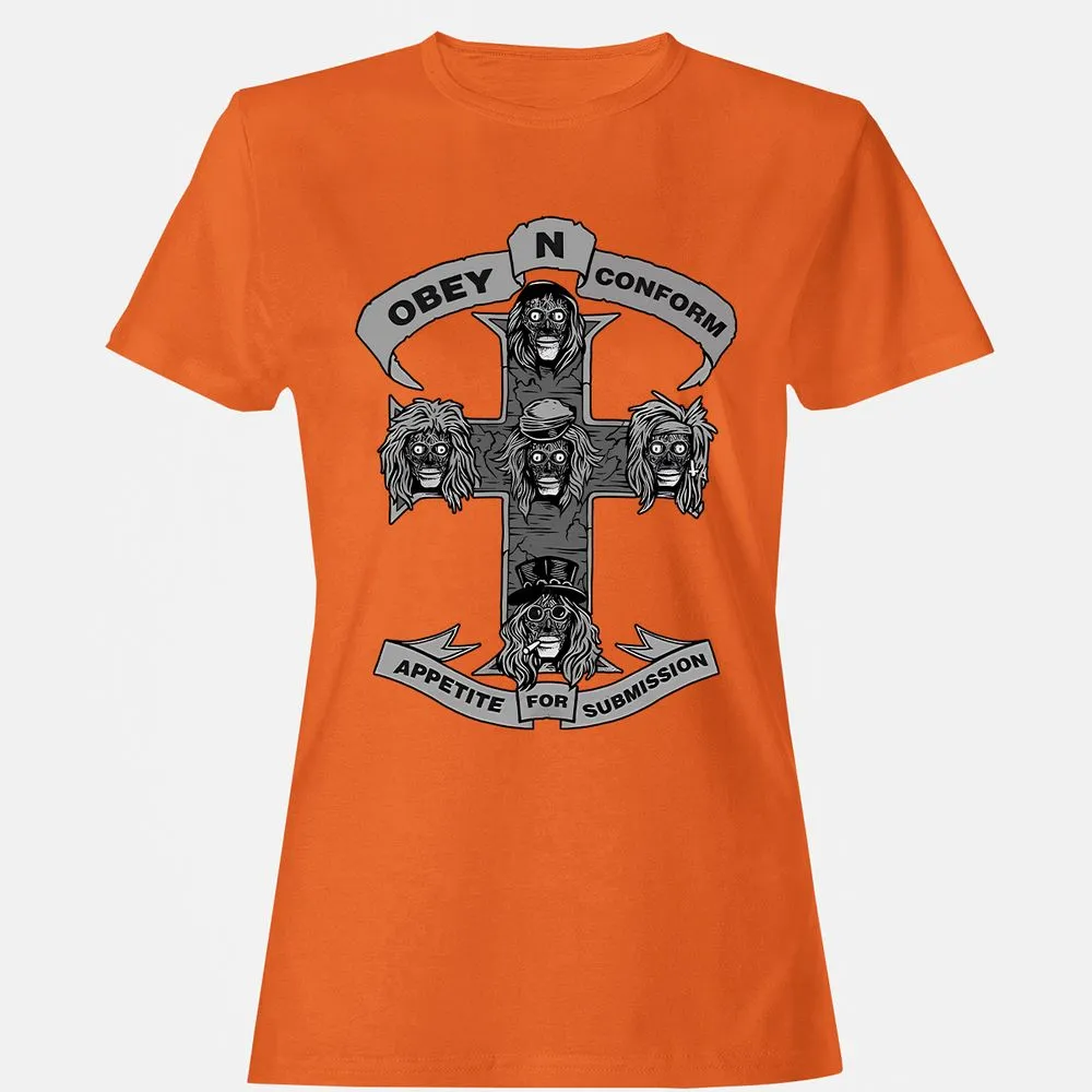 Women's T-Shirt - V1JKA5VG - Orange - 11