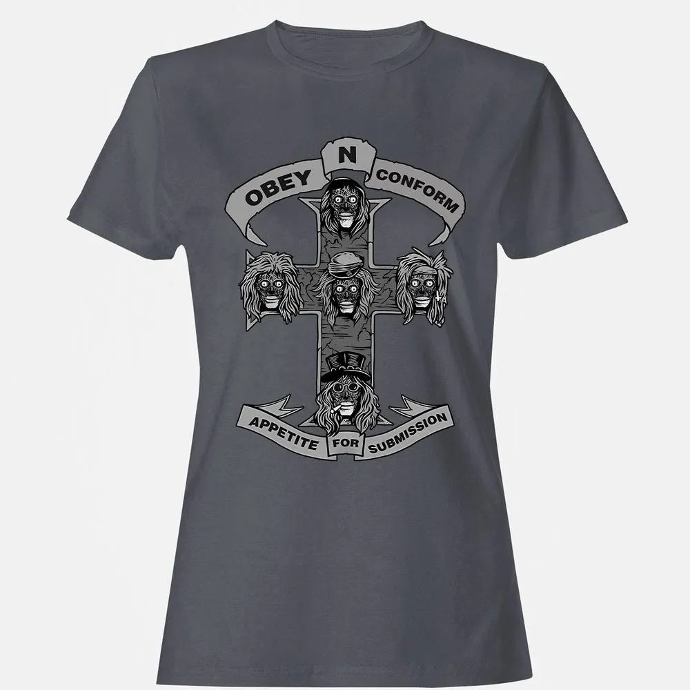 Women's T-Shirt - V1JKA5VG - Dark Heather - 5