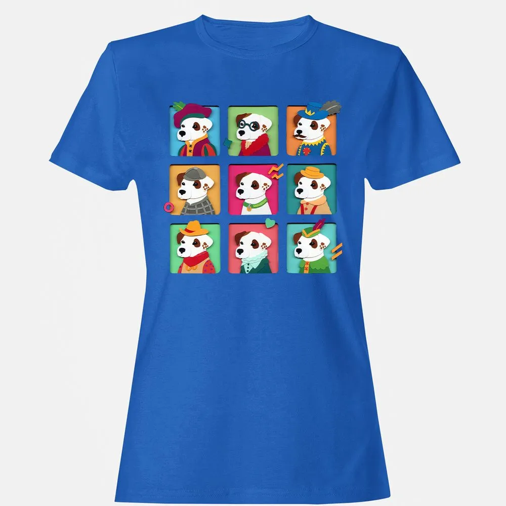 Women's T-Shirt - 916FX9DK - Royal - 14