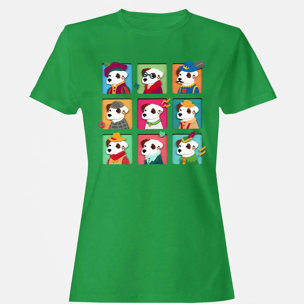 Women's T-Shirt - 916FX9DK - Irish Green - 7