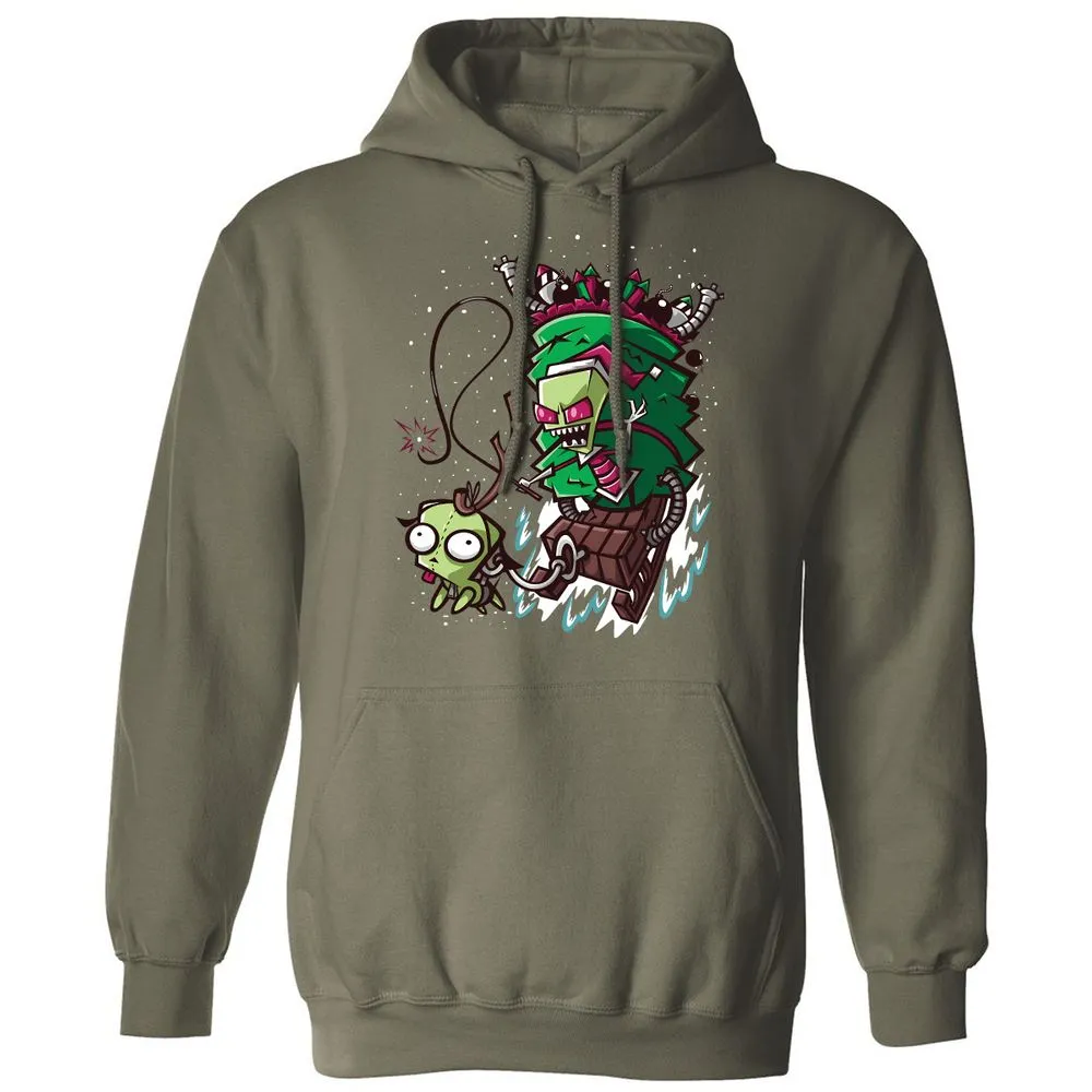Classic Unisex Hoodie - FELSP82G - Military Green - 4