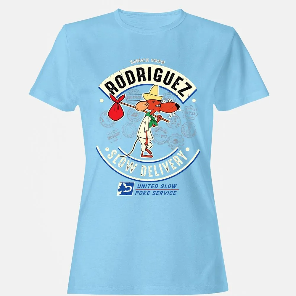 Women's T-Shirt - S36XDWY7 - Light Blue - 8