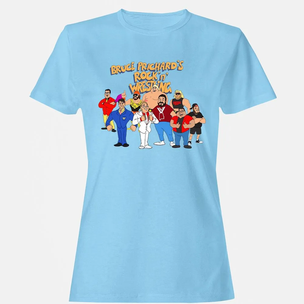 Women's T-Shirt - DJZ5Q7UR - Light Blue - 8