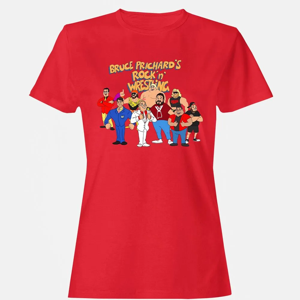 Women's T-Shirt - DJZ5Q7UR - Red - 13