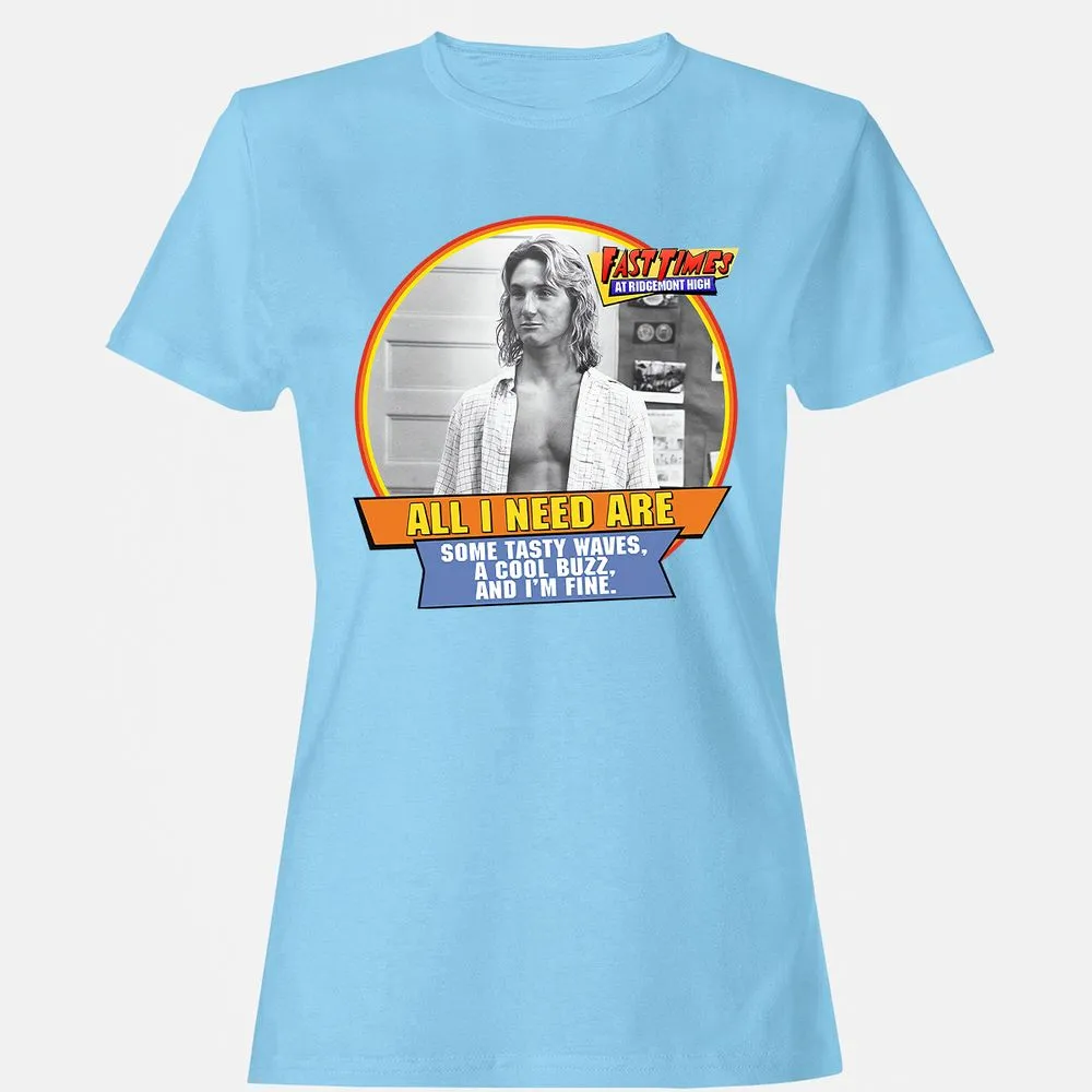 Women's T-Shirt - NPZZJFH6 - Light Blue - 8