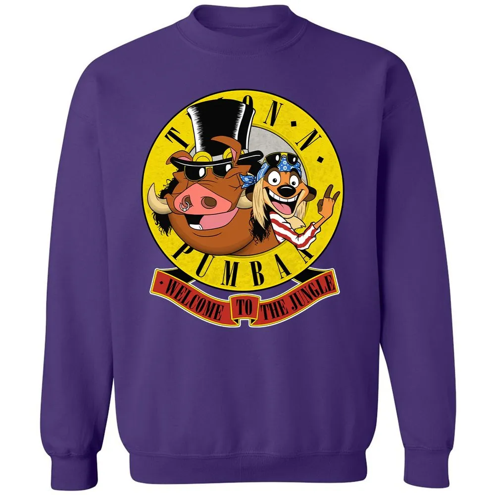 Classic Unisex Sweatshirt - Black - Purple - 6