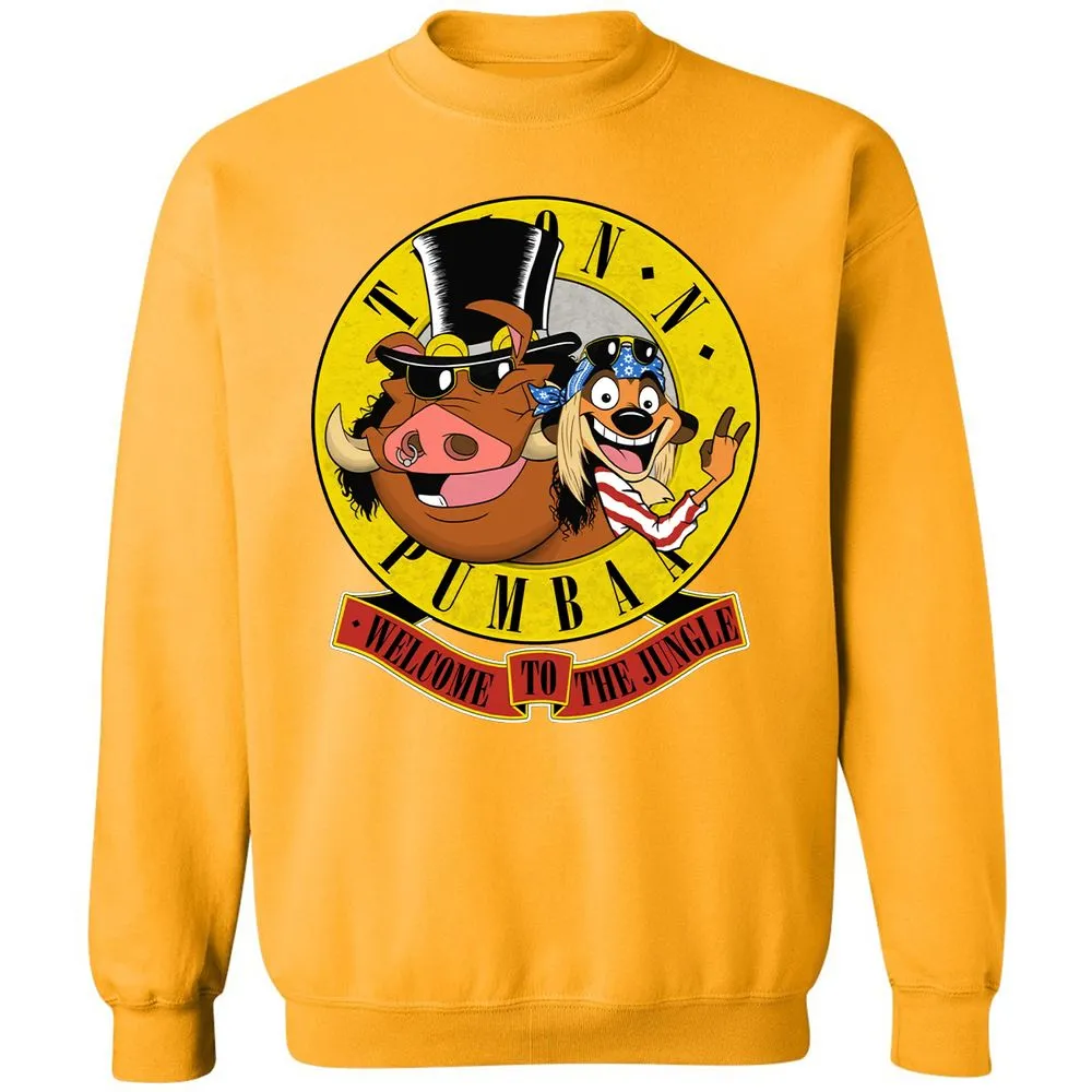 Classic Unisex Sweatshirt - Black - Gold - 11