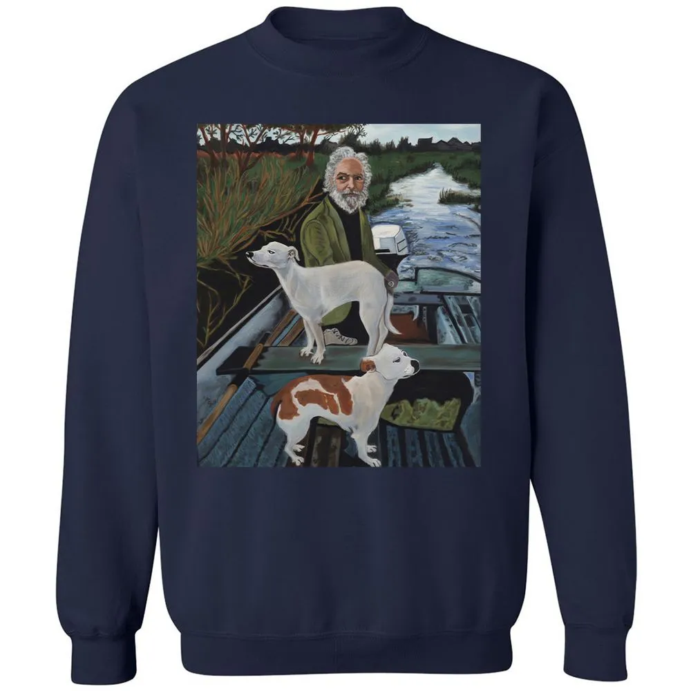 Classic Unisex Sweatshirt - QZ94E5WU - Navy - 2