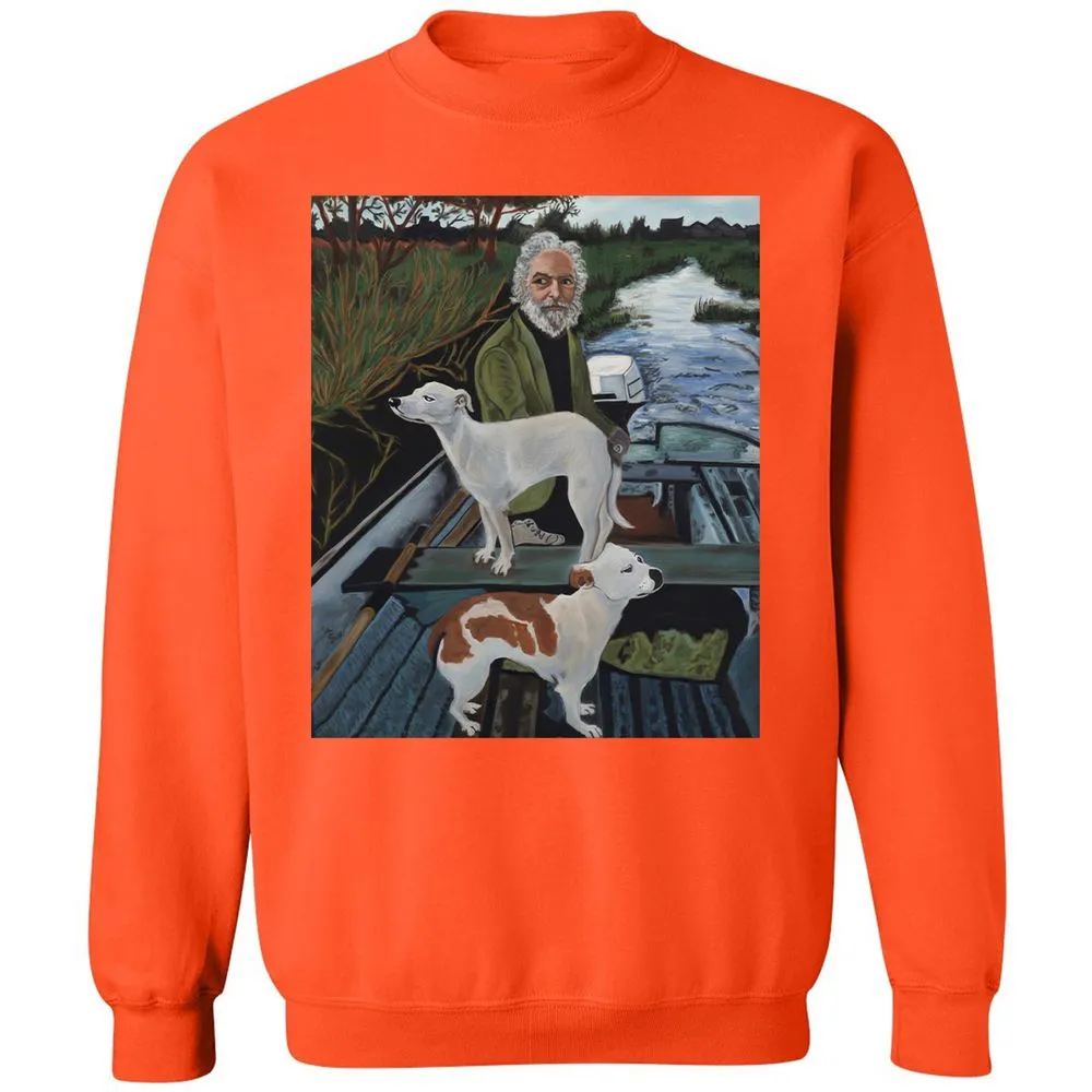 Classic Unisex Sweatshirt - QZ94E5WU - Orange - 10