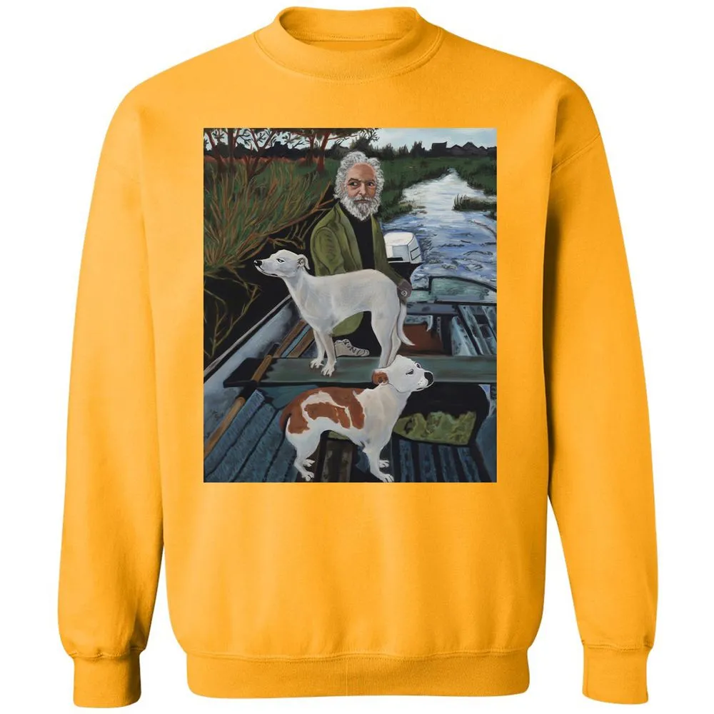 Classic Unisex Sweatshirt - QZ94E5WU - Gold - 11