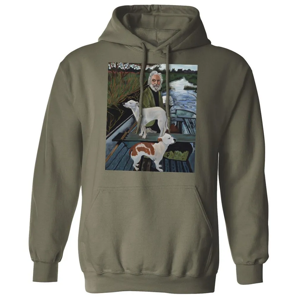 Classic Unisex Hoodie - GRVK8TNT - Military Green - 4