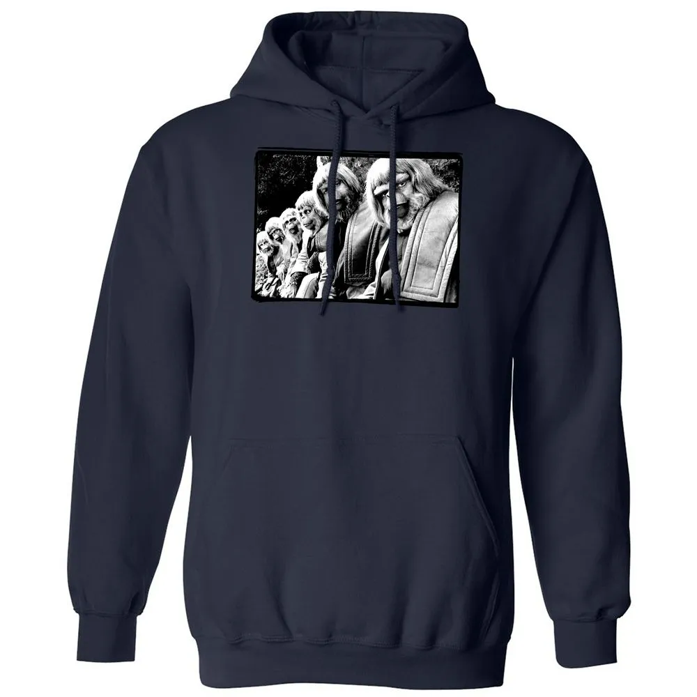 Classic Unisex Hoodie - ZE3RJTXL - Navy - 2